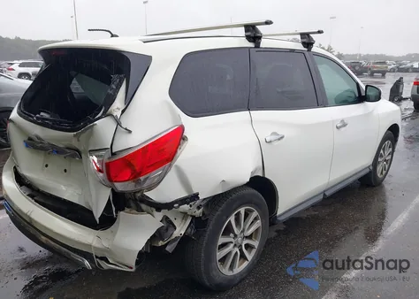 2013 Nissan Pathfinder S z USA, uszkodzony, nr VIN 5N1AR2MN2DC619646